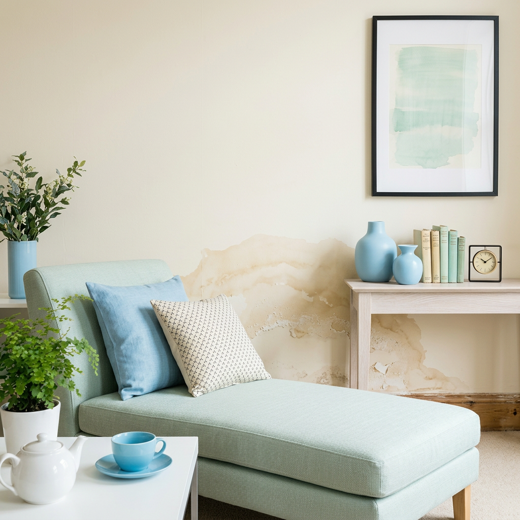 Daños por humedad en paredes